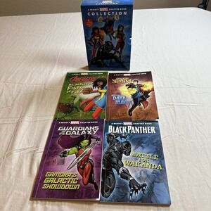 A Mighty‎ Marvel Chapter Book Collection Chapter Books Black Panther 4 Books EUC